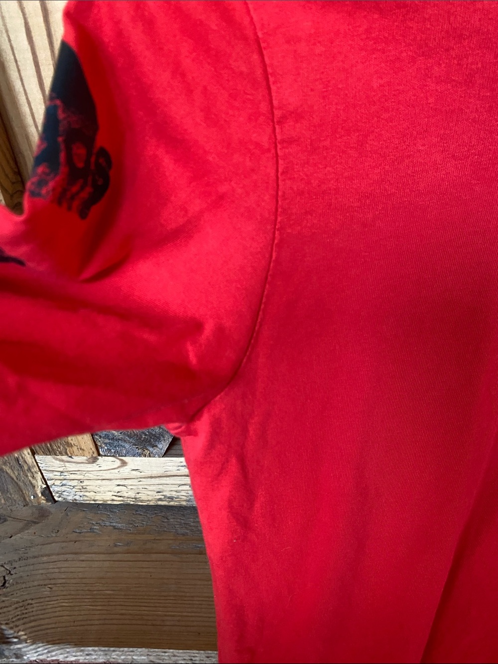 Adidas boys Red Crewneck Hoodie Long-Sleeve Shirt size medium 10-12. Regular fit - Picture 8 of 14
